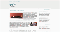 Desktop Screenshot of beton-cire-pratique.com